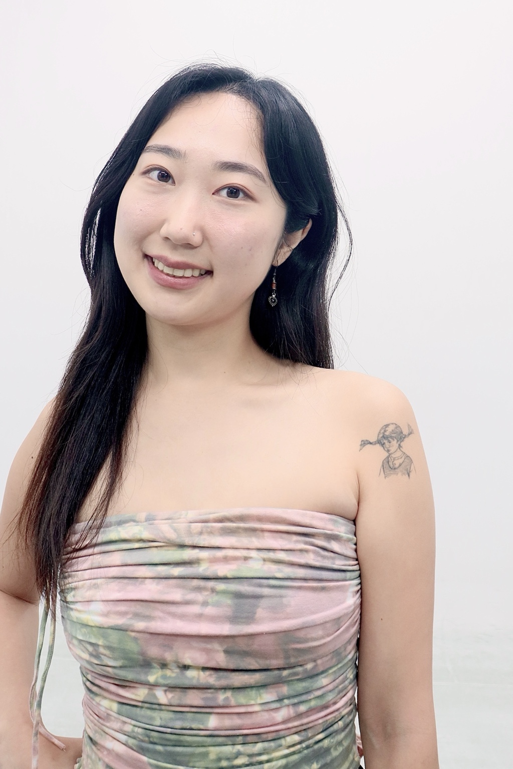 Jiyoo Kim smiling